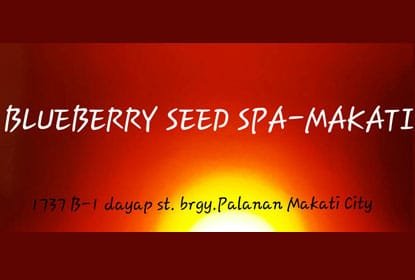 Blueberry Seed Spa in Makati