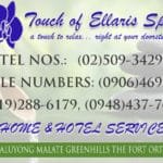 touch of ellaris home service metro manila massage female philippines image2