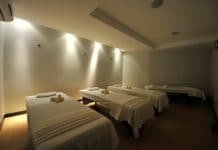 male common massage area Blue Water BlueWater Day Spa Philippines