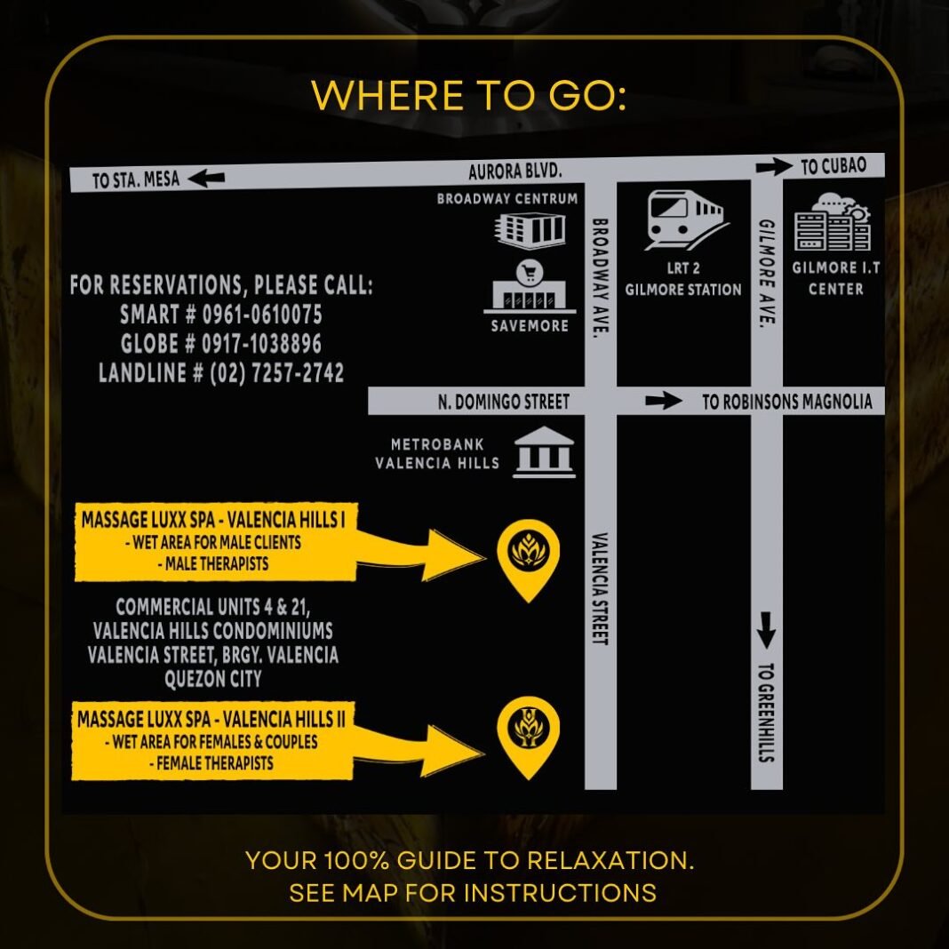 Massage Luxx Spa Luxury Urban Massage Spa in Quezon City