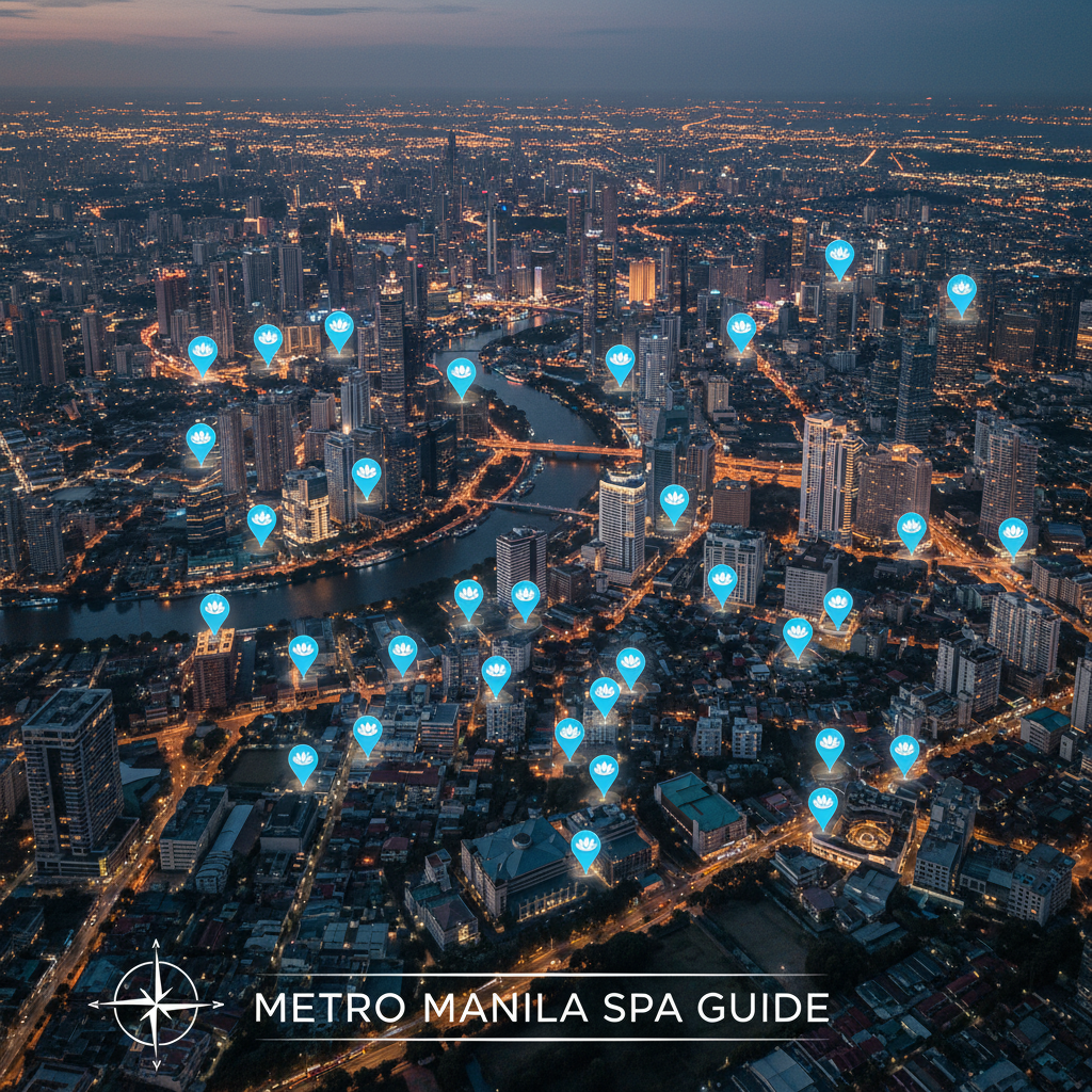 A collage of the best massage experiences in Metro Manila